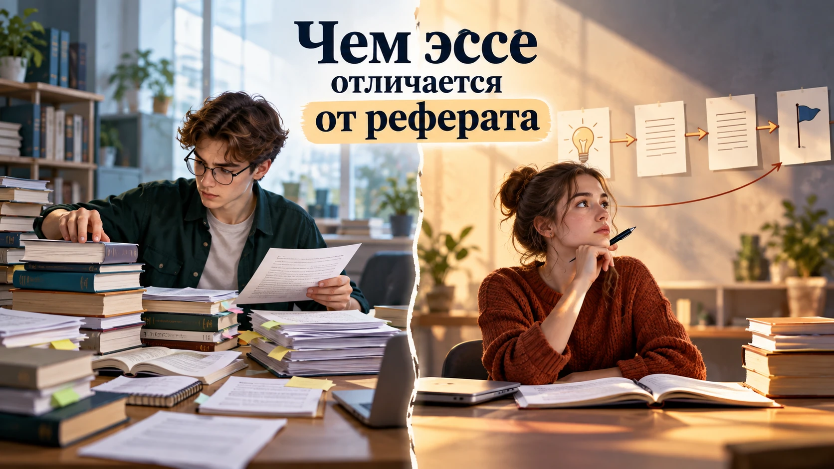 Чем эссе отличается от реферата
