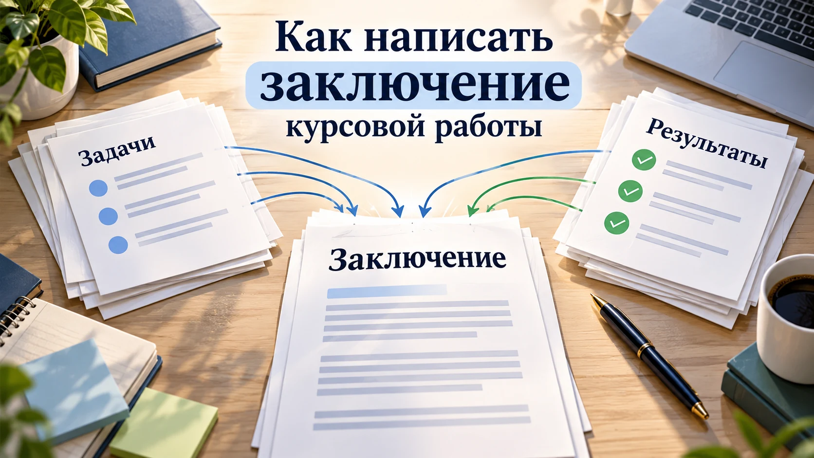 Как написать заключение курсовой работы