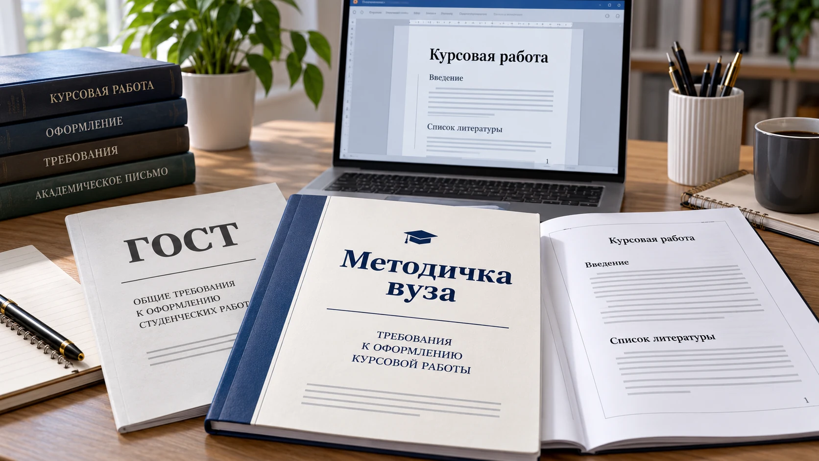 Курсовая работа с методичкой и настройками оформления